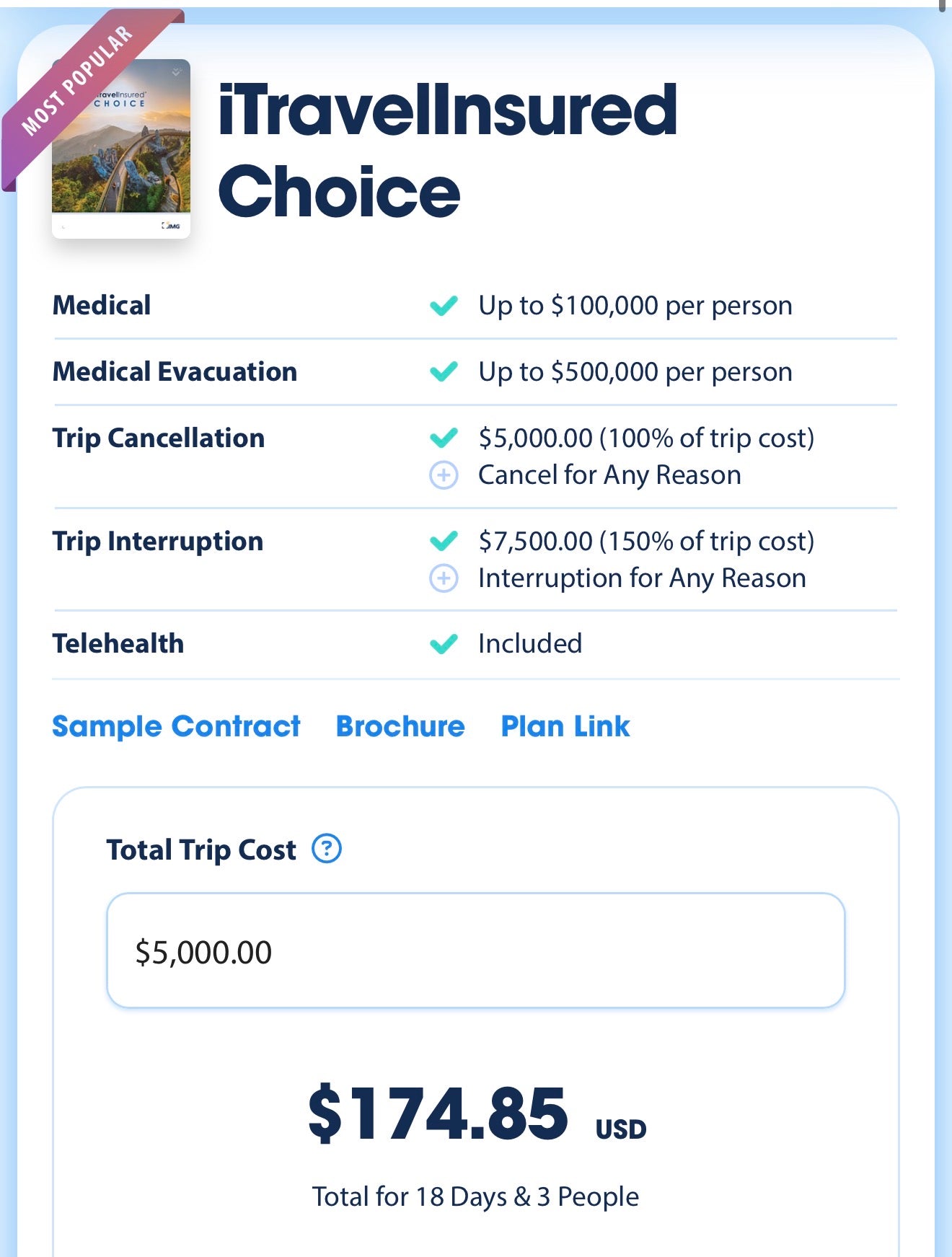 Travel Insurance Quote